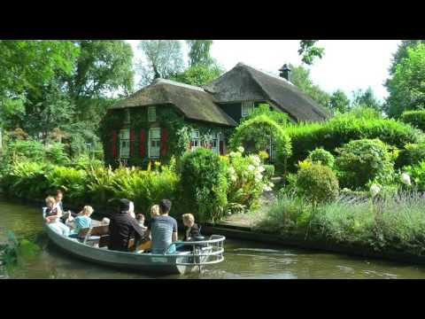 NETHERLANDS summer in Giethoorn (hd-video)