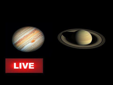 Live Stream The Great Conjunction of Jupiter and Saturn