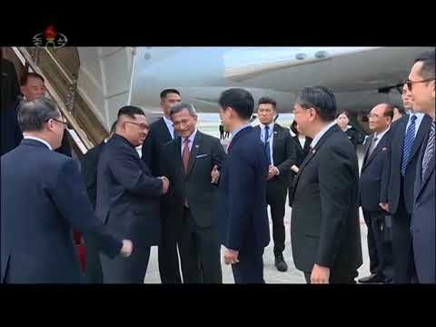 KCTV documentary on Kim Jong Un's trip to Singapore