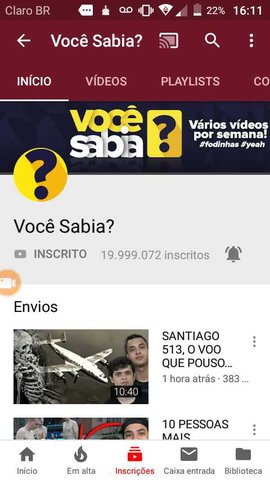 Você sabia prestes a atinjir 20 milhoes  :smile-d:  :kiss:  :kiss:  :smile-d: