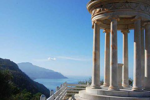 Mirador Son Marroig, monasterio de Miramar. Palma de mallorca