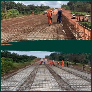 as obras feita pelo presidente Bolsonaro com sua boa equipe não param estão andando e melhorando  a vida de muitos Brasileiros,
este presidente precisamos que ele seja Reeleito para um Brasil muito mais melhor