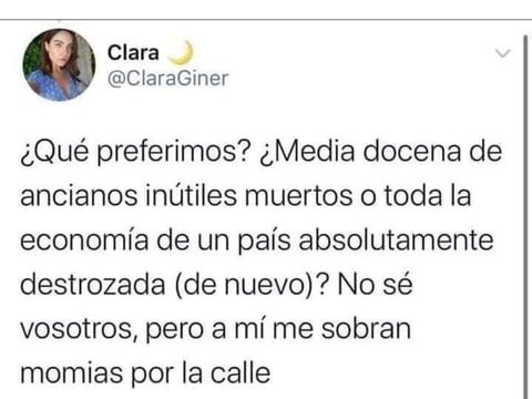 Otra escoria humana. Que se mueran sus padres y abuelos, haber que tiene que decir luego.