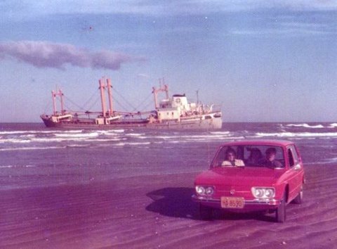 Ran aground due rough seas
Cassino, Rio Grande, 1976