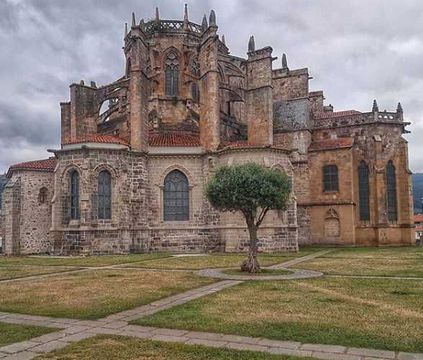 iglesia santa maría de la Asunción ( Castro Urdiales) cantabria. Spain