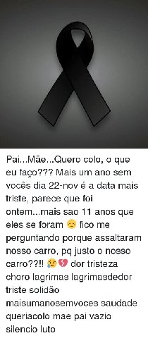 Esse post eu vi em maio mas dai fiquei com pena da garota que publicou, vi os dois lados. Mano historia é que não falta n abandonarei essa marca de jeito nenhum, conheci historias, feitas em minha imaginação, via ele se suicidando com armas, via tudo, via o que pode ter acontecido tirem suas conclusões, o post foi publicado em 24/11/2016 comentem e reflitam... :ahm:  :speachless:  :pff: