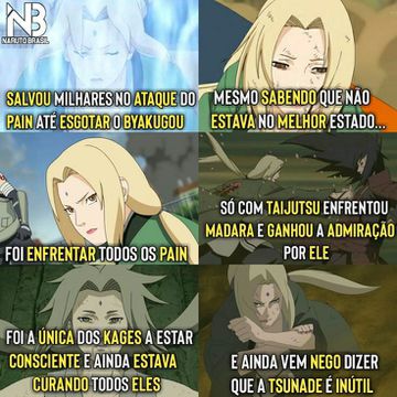 Tsunade uma ninja médica incrível.  :smile-d: