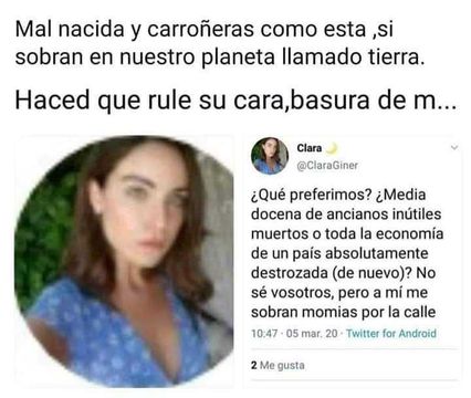 QUE CORRA LA FOTO DE ESTA BASURA INHUMANA