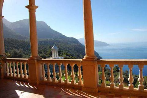 Mirador Son Marroig, monasterio de Miramar. Palma de mallorca